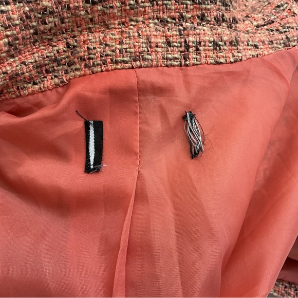Women's Salmon Tweed Blazer - Picture 3 of 3